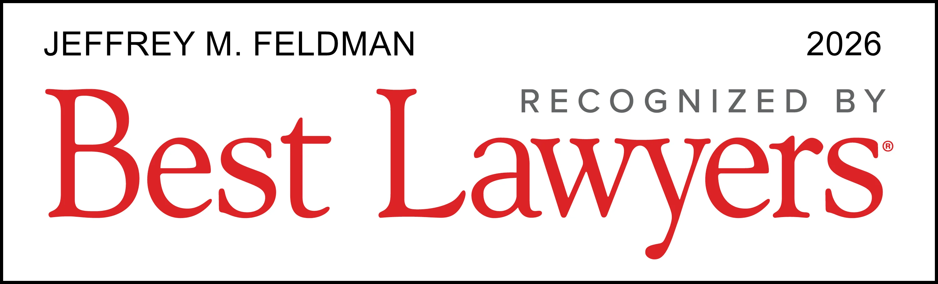 Feldman, Jeff BL 2026